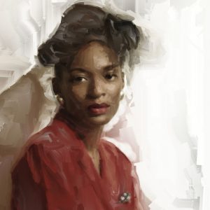 Lady in Red